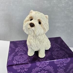 West Highland White Terrier 1982 Sandicast Sandra Brue 5" Westie Dog Figure